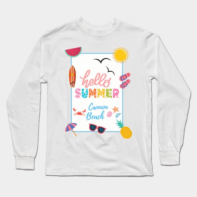 Welcome summer Long Sleeve T-Shirt by Funnysart